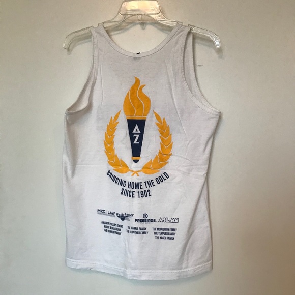 Delta Zeta Diamond Dash Tank M Cotton - Picture 2 of 5